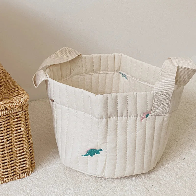 Panier de Rangement Bébé en Coton