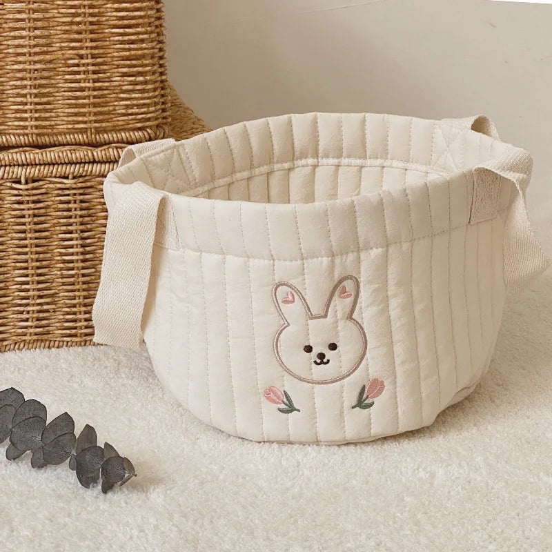 Panier de Rangement Bébé en Coton