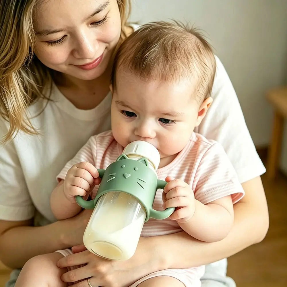 Manchon de biberon en silicone pour bébé
