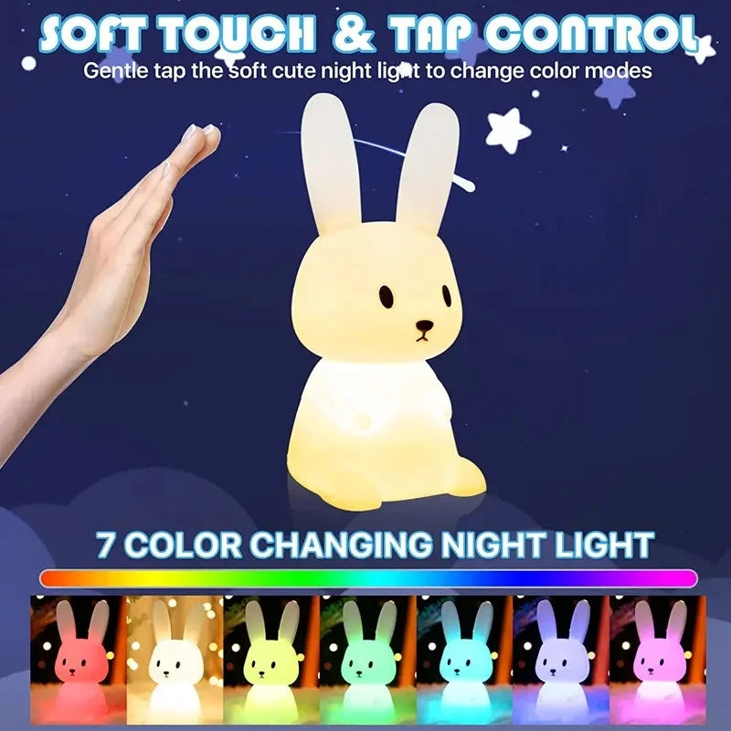 Veilleuse Lapin Enchantée