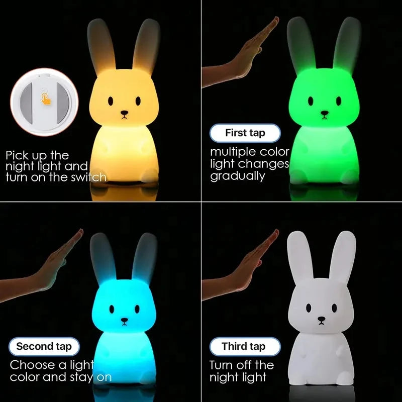 Veilleuse Lapin Enchantée