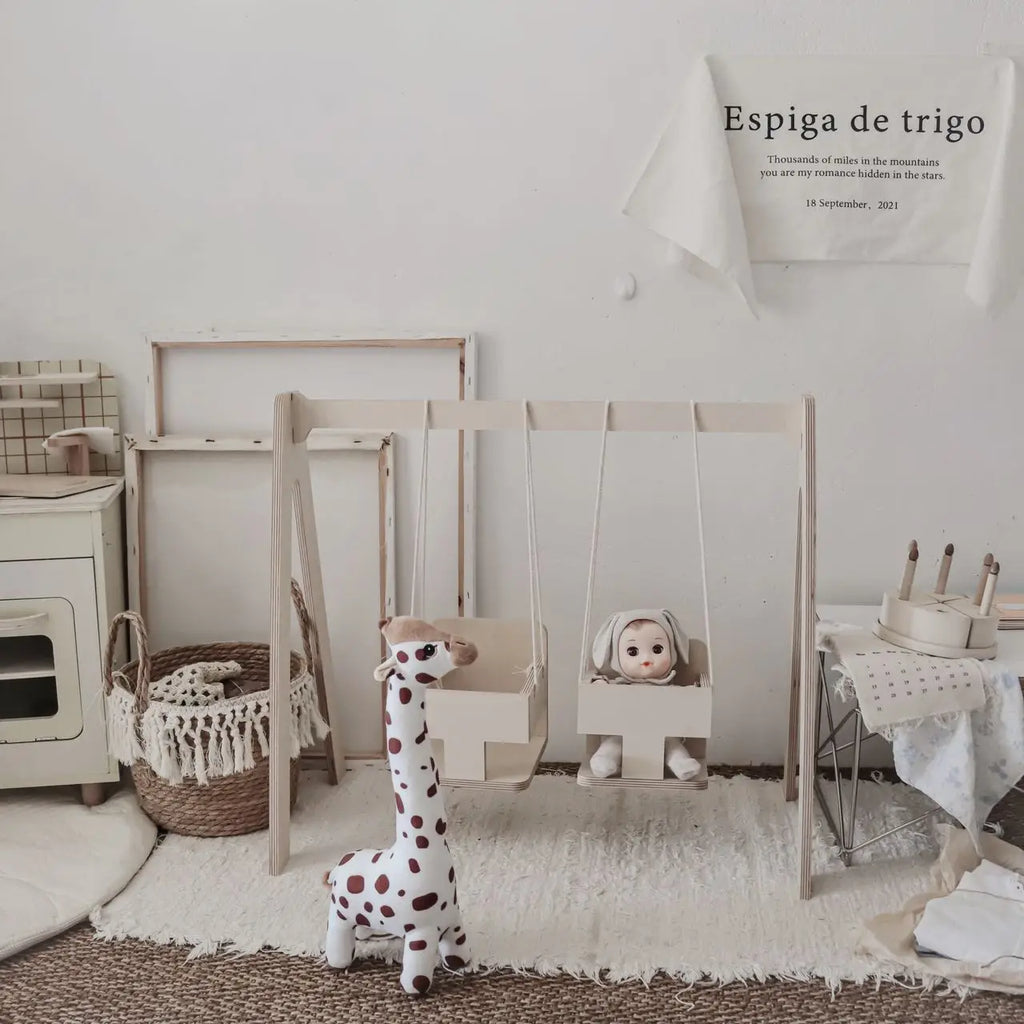Grande peluche girafe