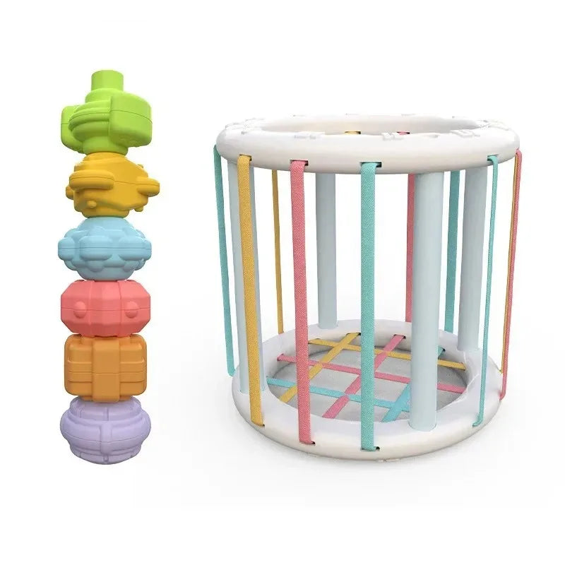Cube d’Activités Montessori Arc-en-Ciel