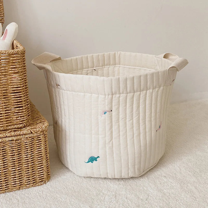 Panier de Rangement Bébé en Coton