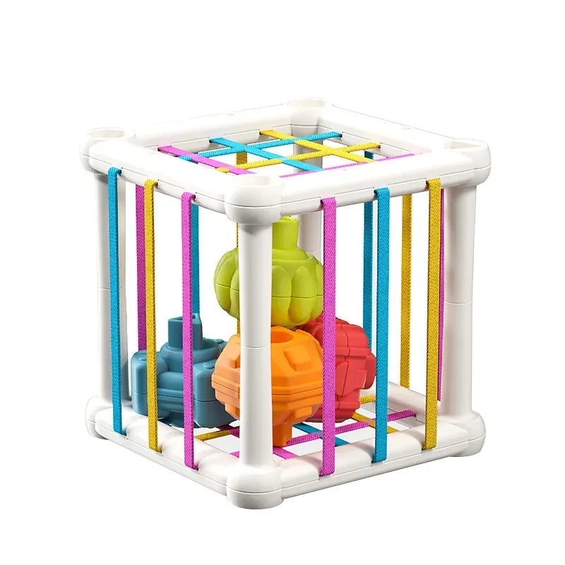 Cube d’Activités Montessori Arc-en-Ciel