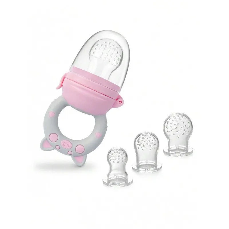 Grignoteuse Bébé en Silicone Tétine à Fruits & Aliments